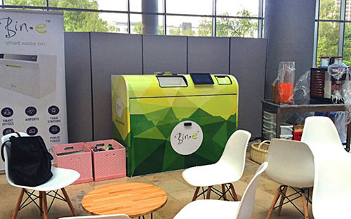 太聰明！人工智能垃圾桶能夠自動分類垃圾