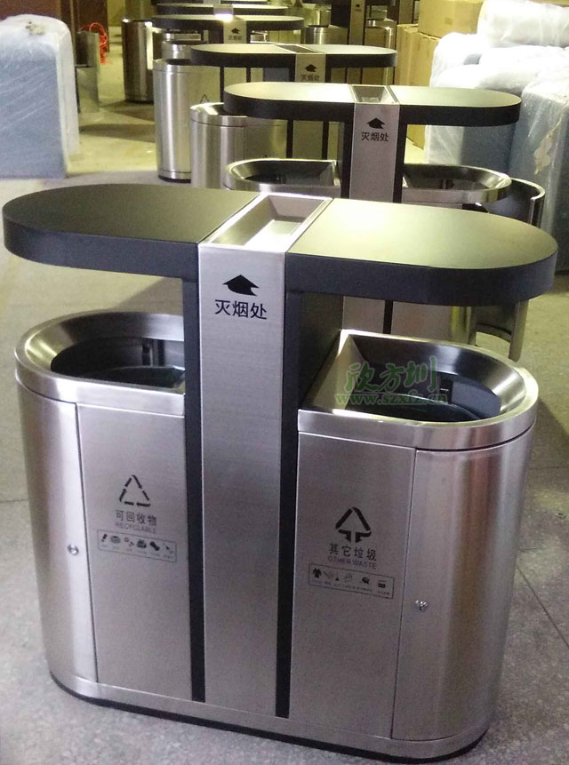 分類垃圾桶廠家?guī)懔私馍虾T圏c(diǎn)城市現(xiàn)狀