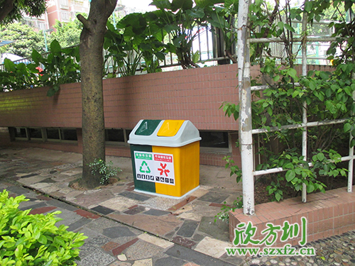 炎炎夏季，玻璃鋼垃圾桶為清遠(yuǎn)市街道帶來點(diǎn)點(diǎn)綠意