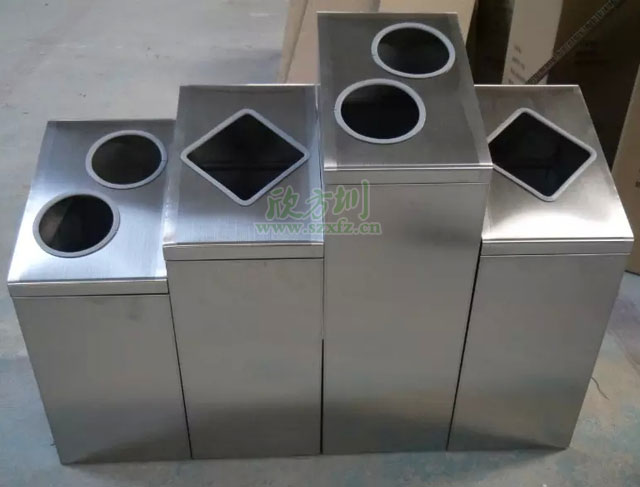 江西南昌商場不銹鋼分類環(huán)?；厥胀袄p松分類