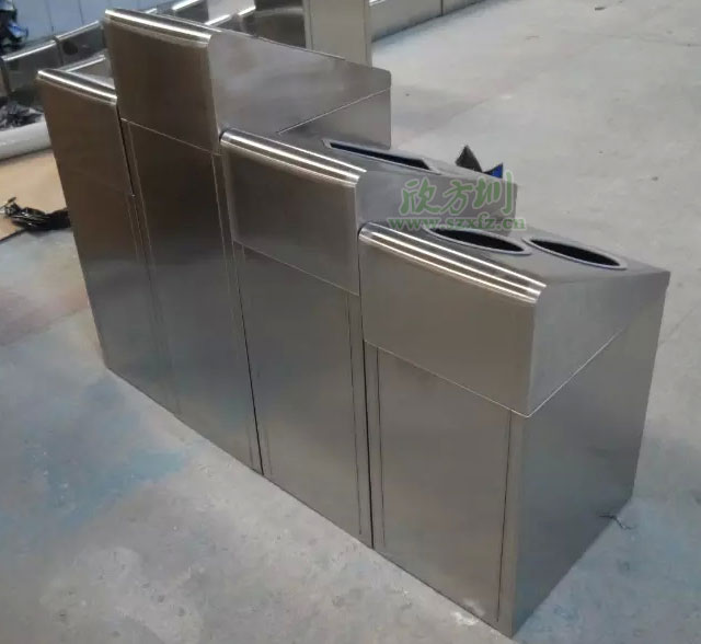 江西南昌商場不銹鋼分類環(huán)?；厥胀靶婪桔诠S生產(chǎn)圖