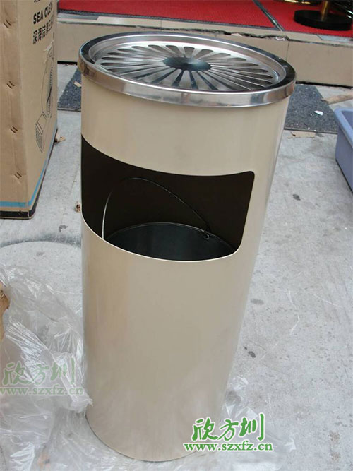 欣方圳菊花格商場垃圾桶，好產(chǎn)品在哪都受歡迎