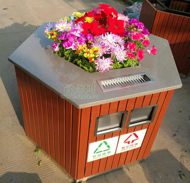 ?？诨疖?chē)站站臺(tái)花盆垃圾桶生產(chǎn)工藝