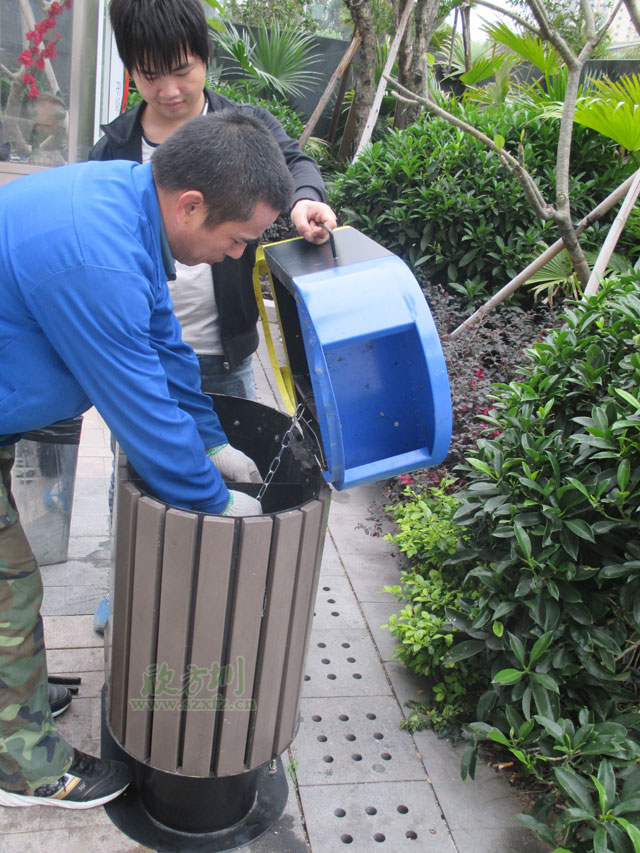 深圳房地產(chǎn)用什么垃圾桶？