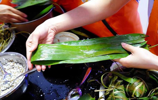 端午將至粽葉屬于什么垃圾可扔廚余垃圾桶嗎？